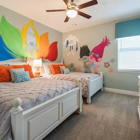 Luxurious 11 Bdrm Villa With Tiki Themed Game Room At Encore
